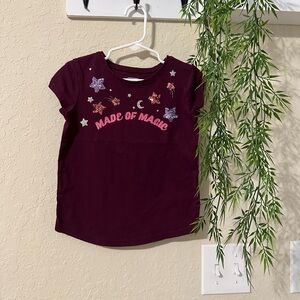 Jumping beans softest tee girls t- shirt size 5
